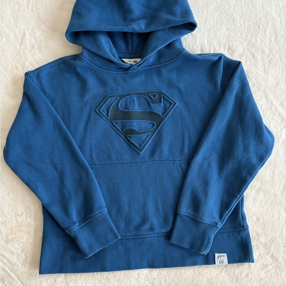 GAP Marvel Superman Kids Hoodie with Logo Size 8 M